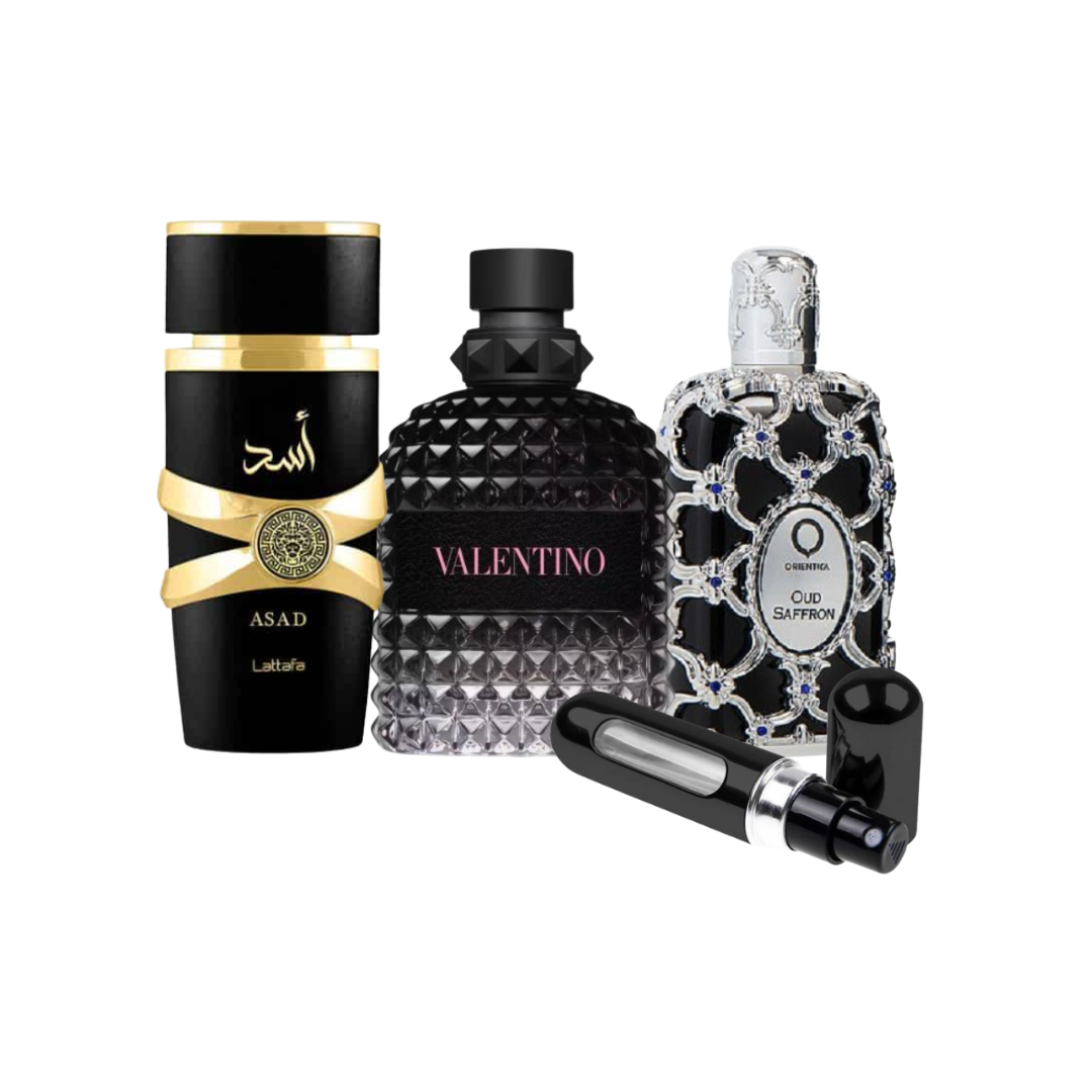 Asad, Valentino, orientica safron, Perf disponible en Yaxa Colombia